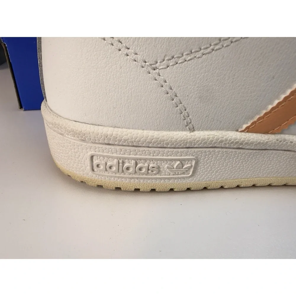 Adidas Top Ten Hi-Top Shoes Women's 7.5 Sneakers White Ambient Blush H00271